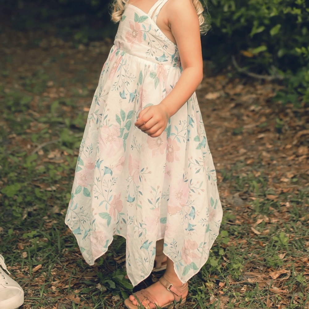 Summer floral dress